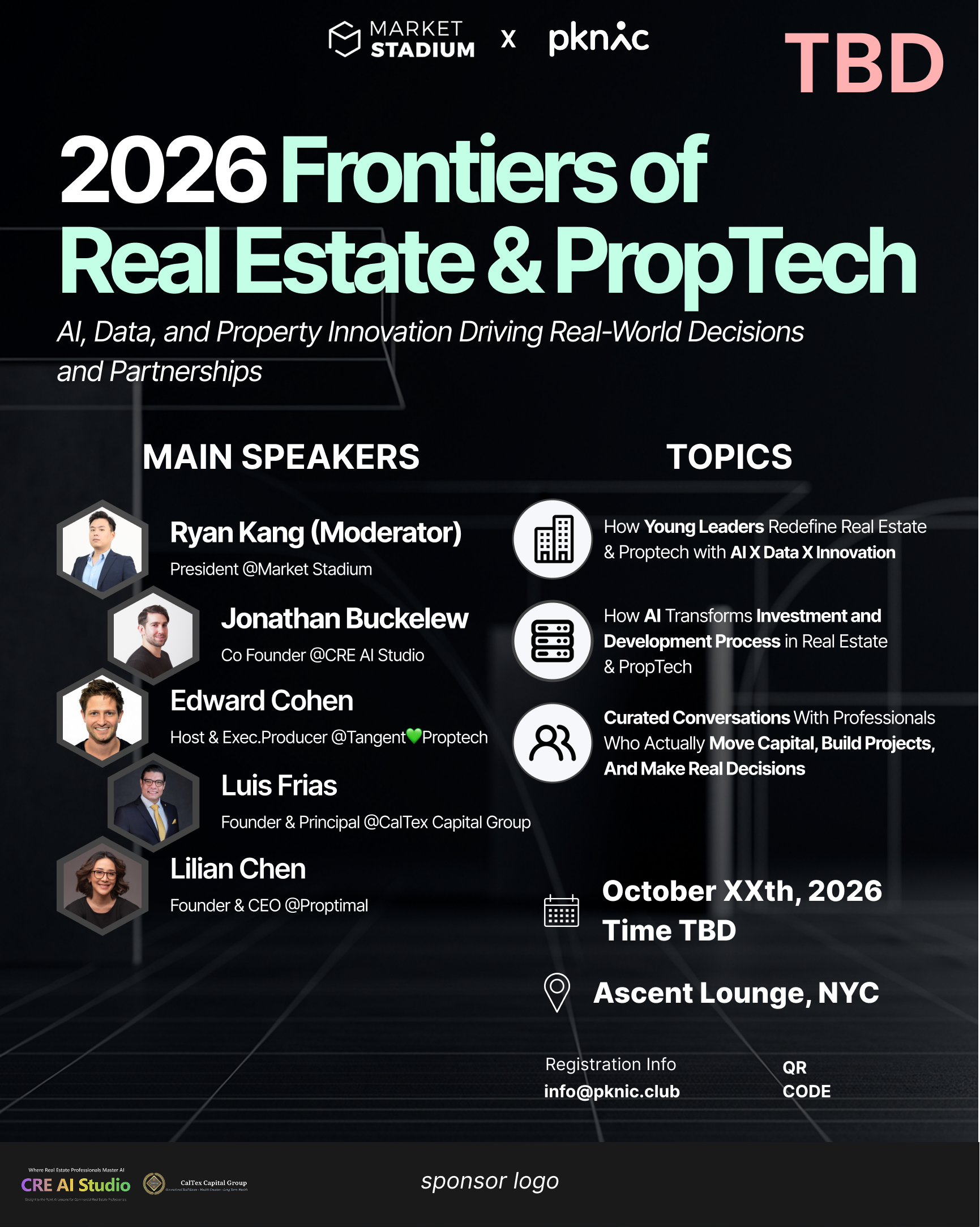 Frontiers of Real Estate & Proptech